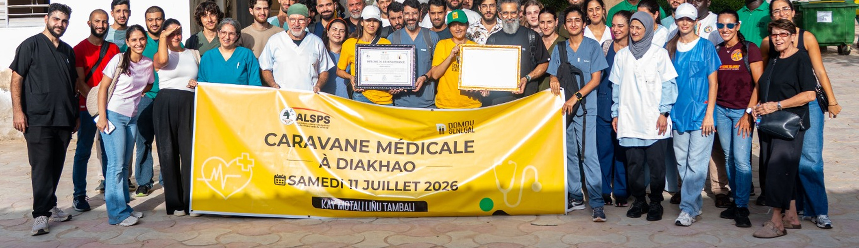 Professionnels de santé de l'Association Libano-Sénégalaise des Professionnels de la Santé